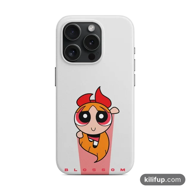 Powerpuff Girls Blossom Telefon Kılıfı – iPhone ve Samsung model seçenekli