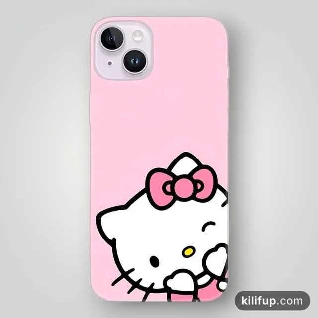 Hello Kitty Desenli Kılıf