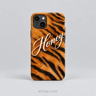 Honey Kaplan Desenli Kılıf