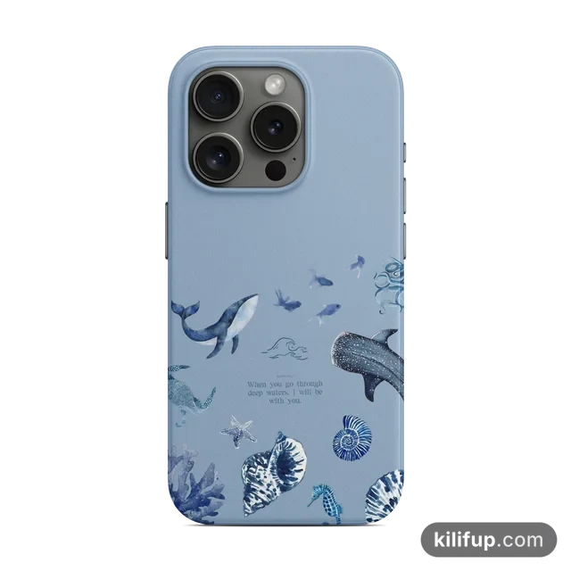 Balıklı Telefon Kılıfı – iPhone ve Samsung model seçenekli